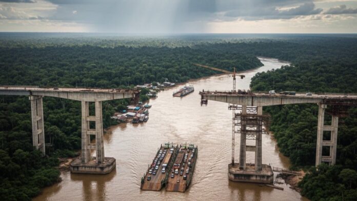 ponte-mais-longa-do-norte,-construida-com-r$-21-milhoes,-liga-para-e-amapa-e-impulsiona-desenvolvimento-da-amazonia