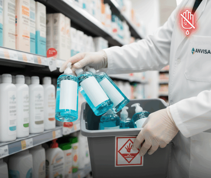 anvisa-proibe-fabricacao,-distribuicao,-publicidade-e-comercio-de-produtos-de-limpeza-nao-registrados