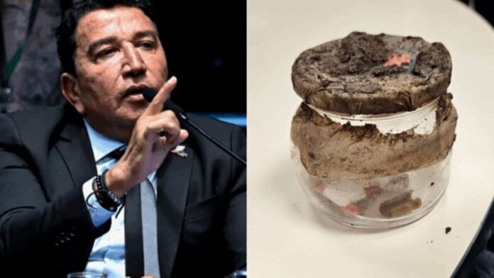 magno-malta-afirma-ter-encontrado-‘objeto-de-feiticaria’-no-jardim-de-seu-escritorio magno-malta-afirma-ter-encontrado-‘objeto-de-feiticaria’-no-jardim-de-seu-escritorio