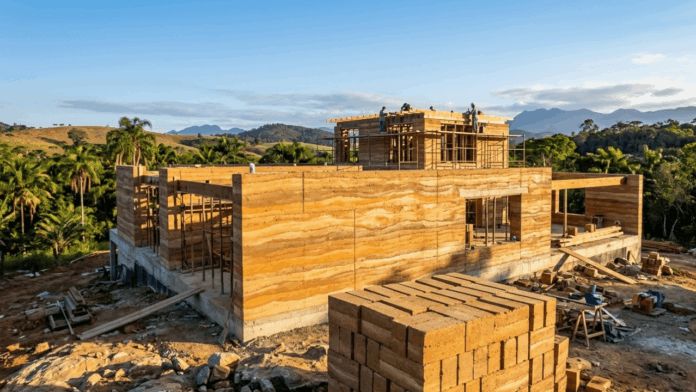 diga-adeus-a-alvenaria-comum:-tecnica-de-terra-compactada-reduz-em-80%-o-carbono-e-acelera-a-construcao