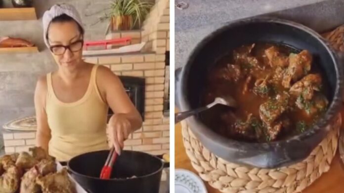 janja-prepara-carne-de-paca-para-lula,-animal-silvestre-proibido-de-cacar-pelo-ibama janja-prepara-carne-de-paca-para-lula,-animal-silvestre-proibido-de-cacar-pelo-ibama
