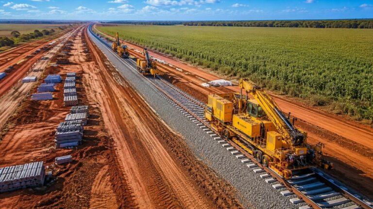 maior-ferrovia-do-brasil-acelera-obras-de-r$-5-bilhoes-com-avanco-de-1-km-por-dia-em-projeto-que-promete-transformar-a-logistica