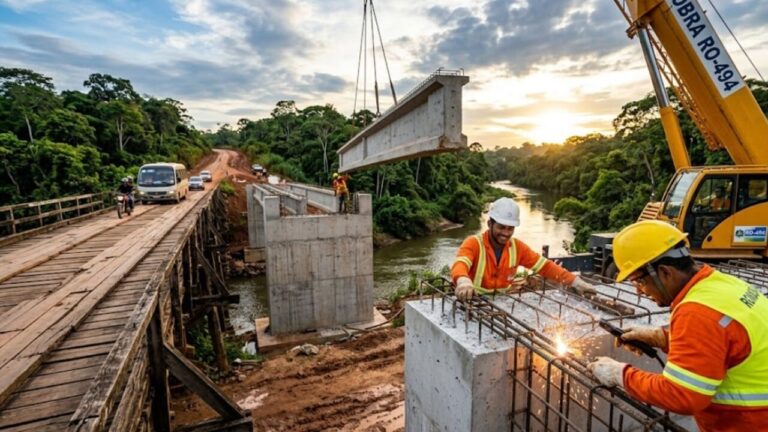 obras-de-revitalizacao-da-ro-494-modernizam-ponte-sobre-o-rio-arara-e-nova-ligacao-promete-melhorar-deslocamento-diario