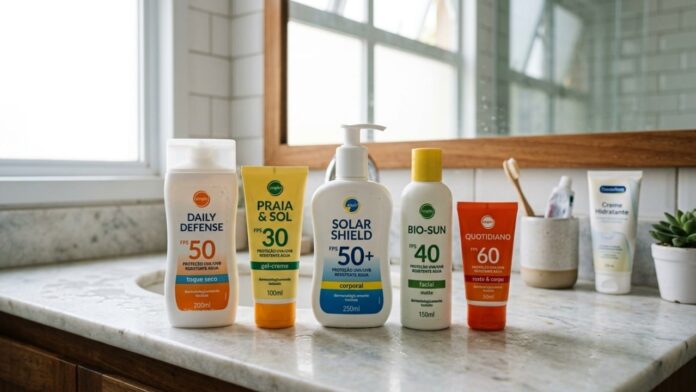 5-protetores-solares-por-menos-de-30-reais,-perfeitos-para-uso-diario-e-protegem-a-pele-35+
