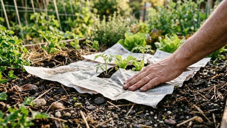 como-usar-jornal-no-jardim-para-prevenir-ervas-daninhas,-armadilhas-para-pragas-e-muito-mais