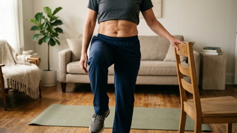 melhor-exercicio-para-a-barriga-depois-dos-50:-pode-ser-feito-em-pe-e-sem-necessidade-de-abdominais