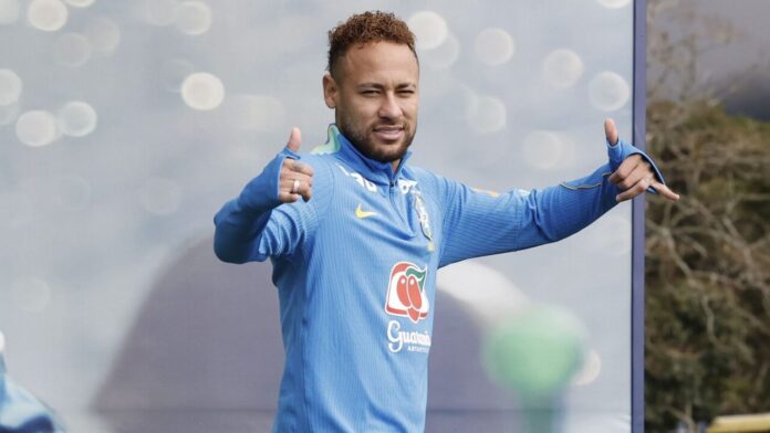 possivel-estreia-de-neymar-pode-contar-com-caneleiras-personalizadas-que-custam-mais-de-r$-7-mil-e-chama-atencao-dos-torcedores possivel-estreia-de-neymar-pode-contar-com-caneleiras-personalizadas-que-custam-mais-de-r$-7-mil-e-chama-atencao-dos-torcedores