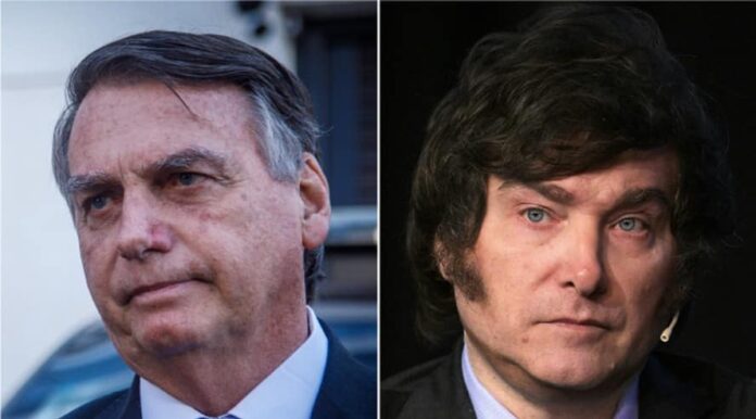 milei-quer-visitar-bolsonaro-durante-visita-ao-brasil,-mas-encontro-depende-de-autorizacao-do-stf