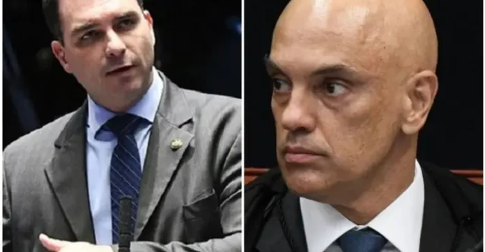 moraes-marca-declaracao-de-flavio-bolsonaro-a-pf-em-investigacao-sobre-suposta-calunia-contra-lula